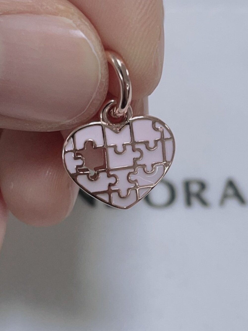 Pandora You Complete My Heart Charm Pendant